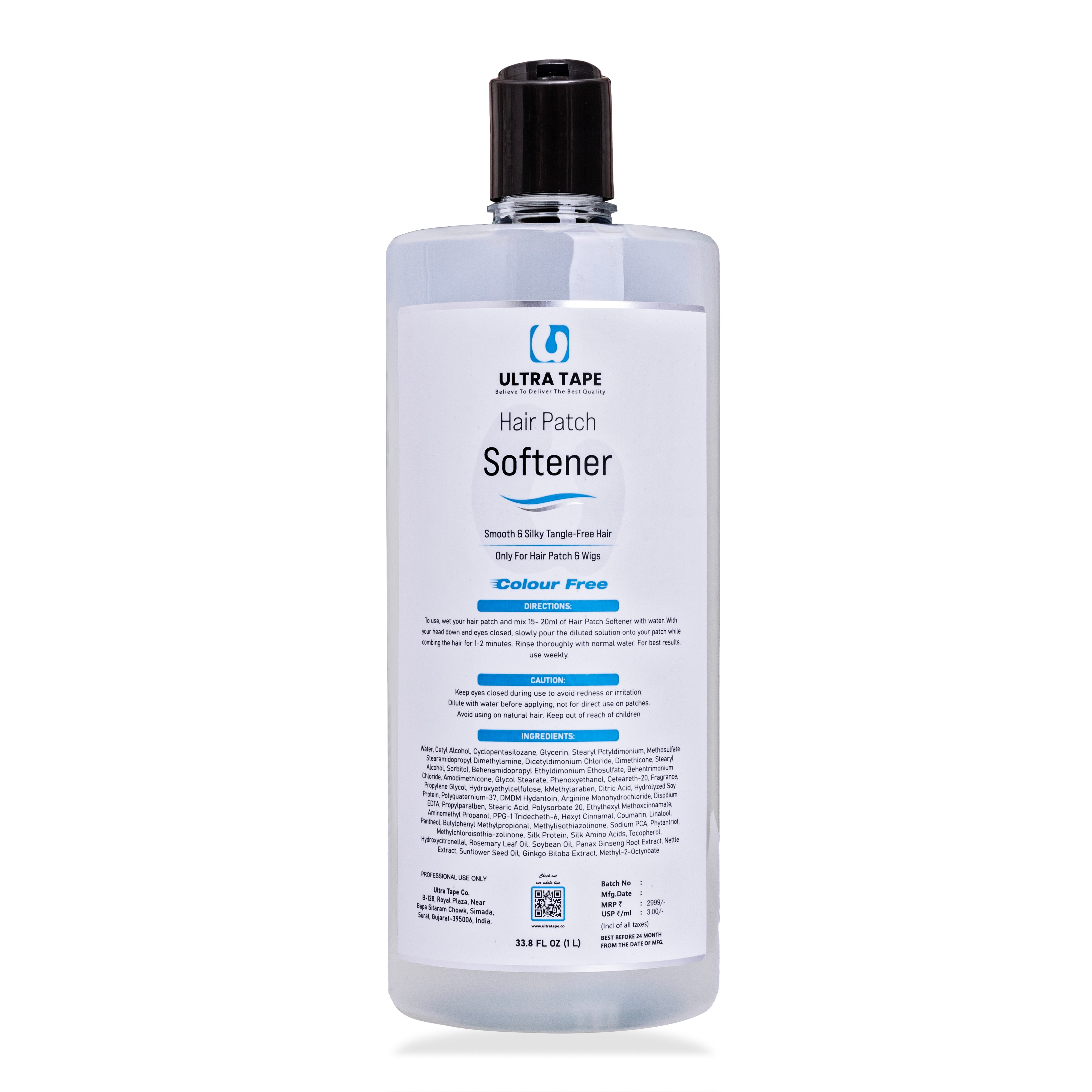 Hair Patch Softner - 33.8 fl oz - 1000 ML