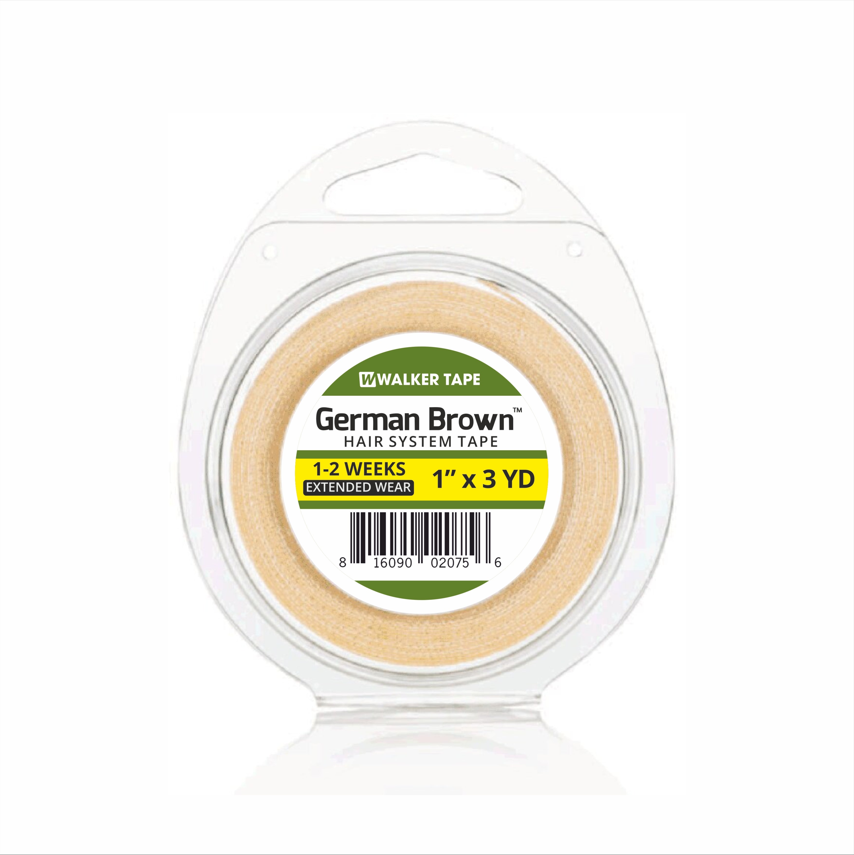 German Brown Tape - 1" X 3 Yds, Roll
