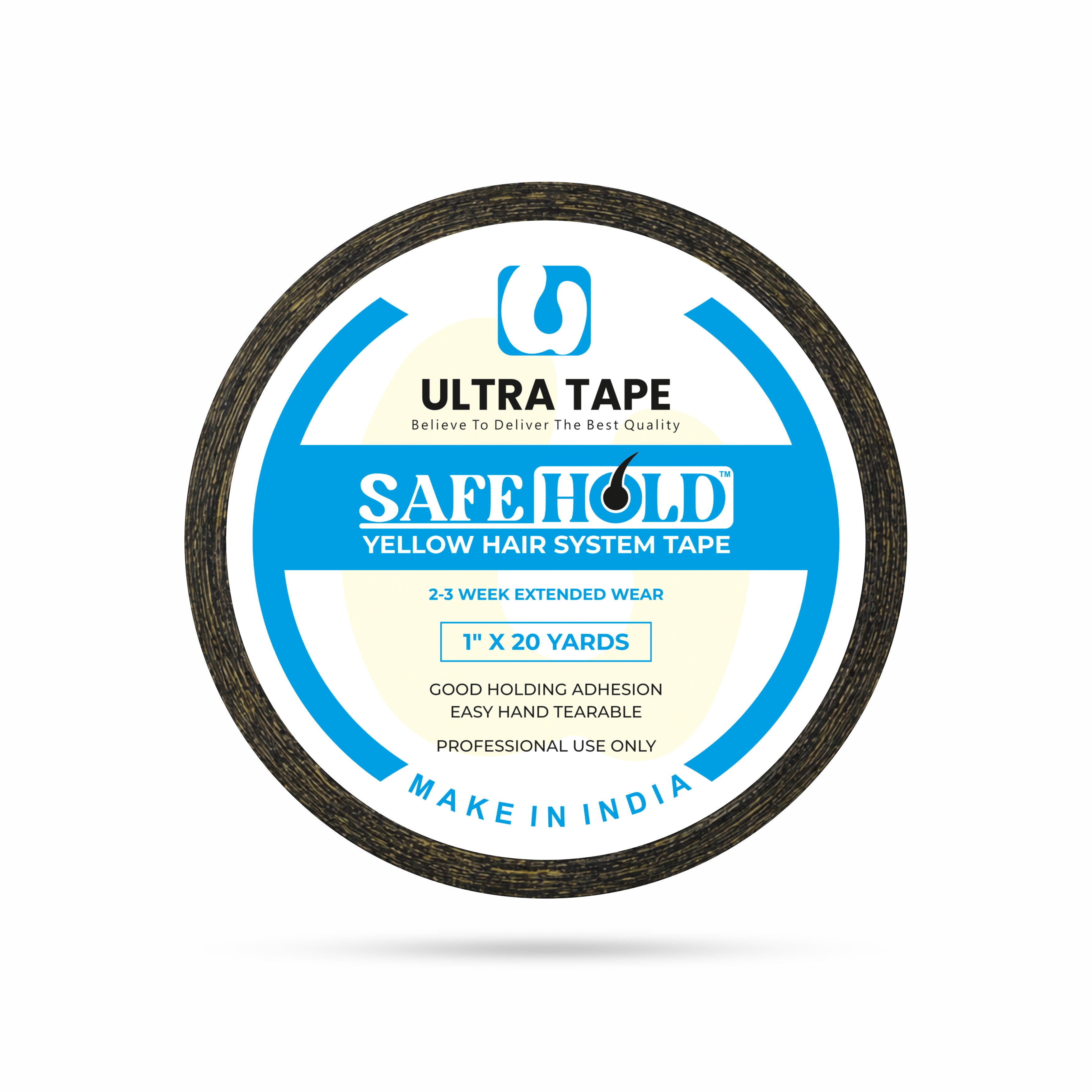 Safe Hold Black Tape - 1" X 20 Yds, Roll