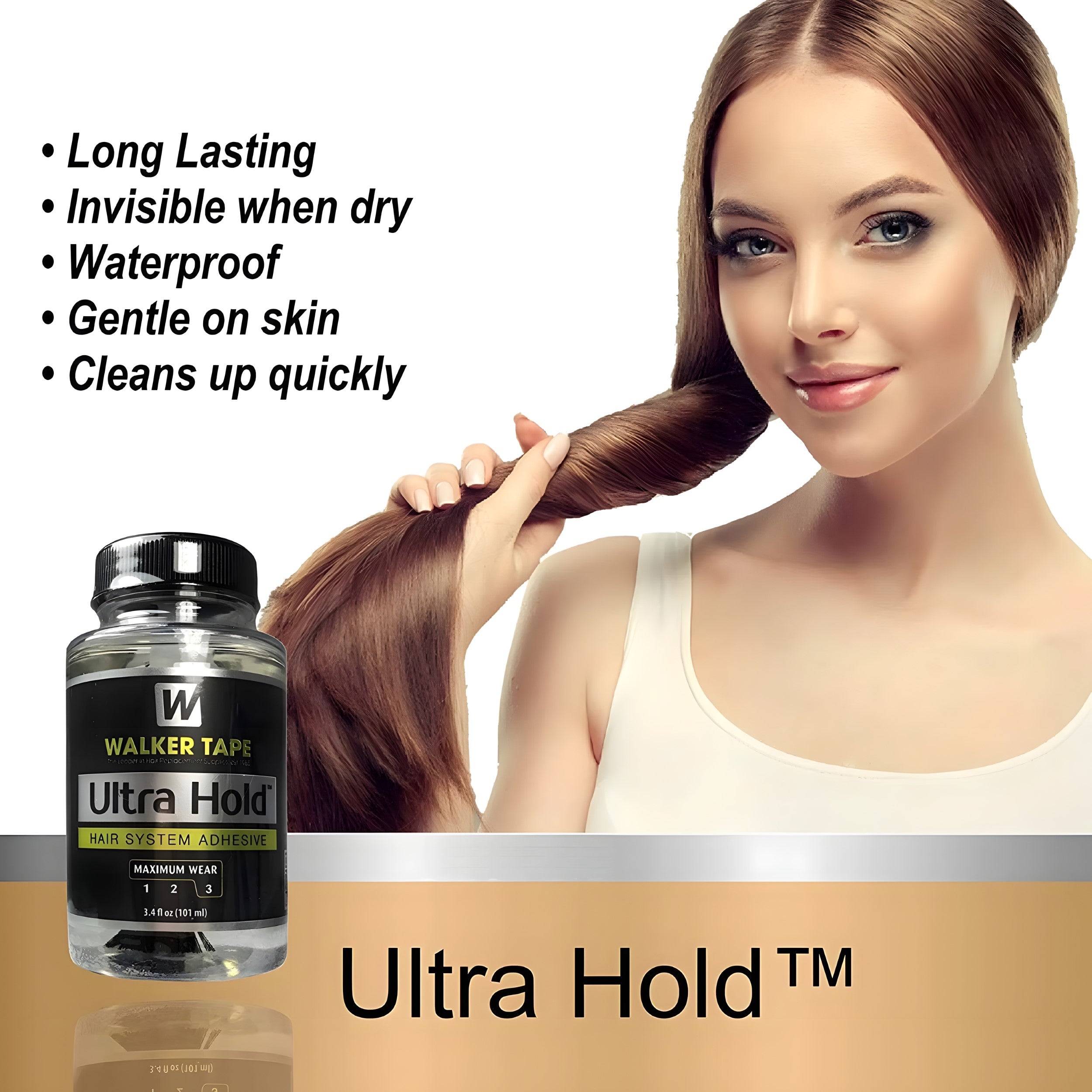 Ultra Hold - 3.4 fl oz - 101 ml, Brush-On