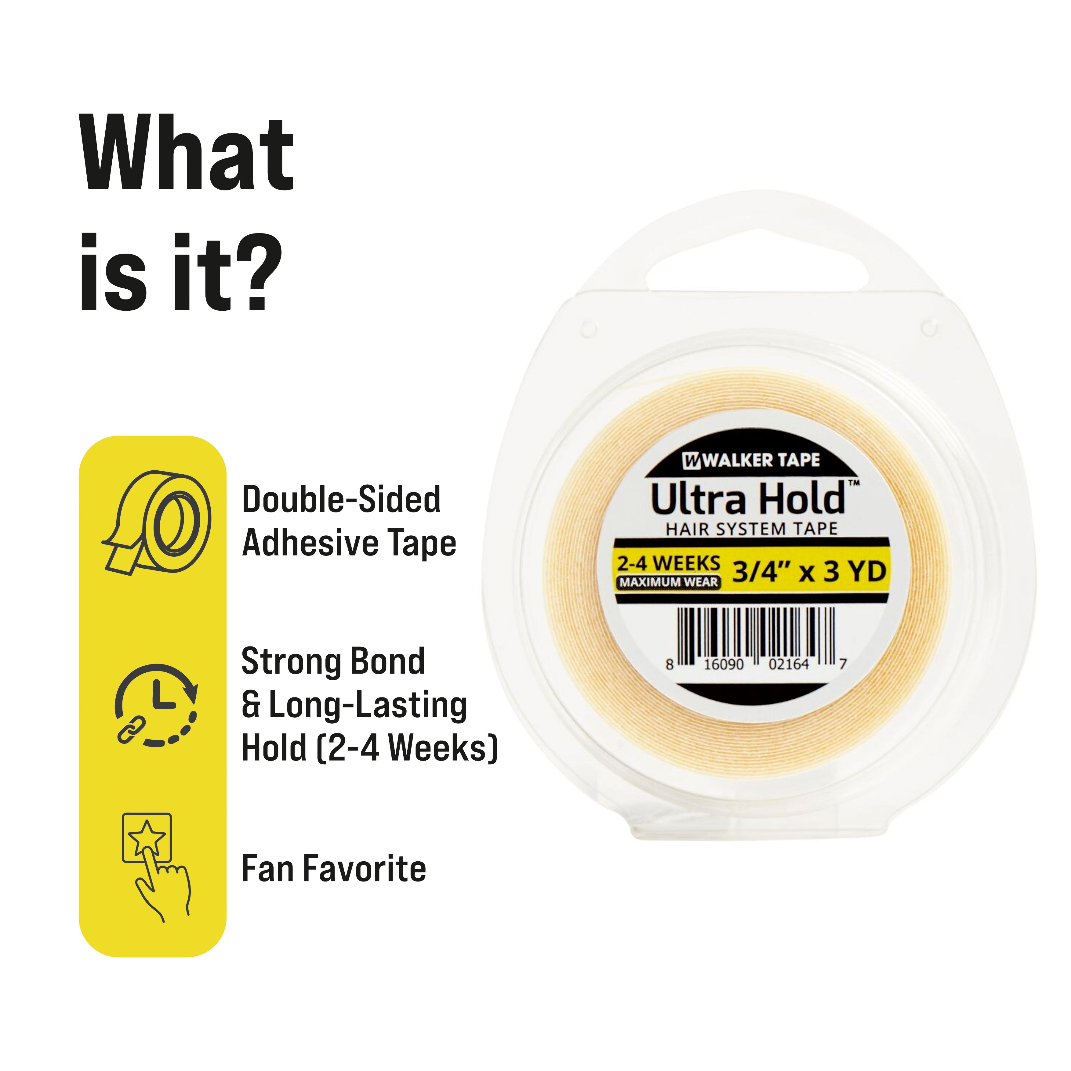 Ultra Hold Tape - 3/4" X 3 Yds, Roll