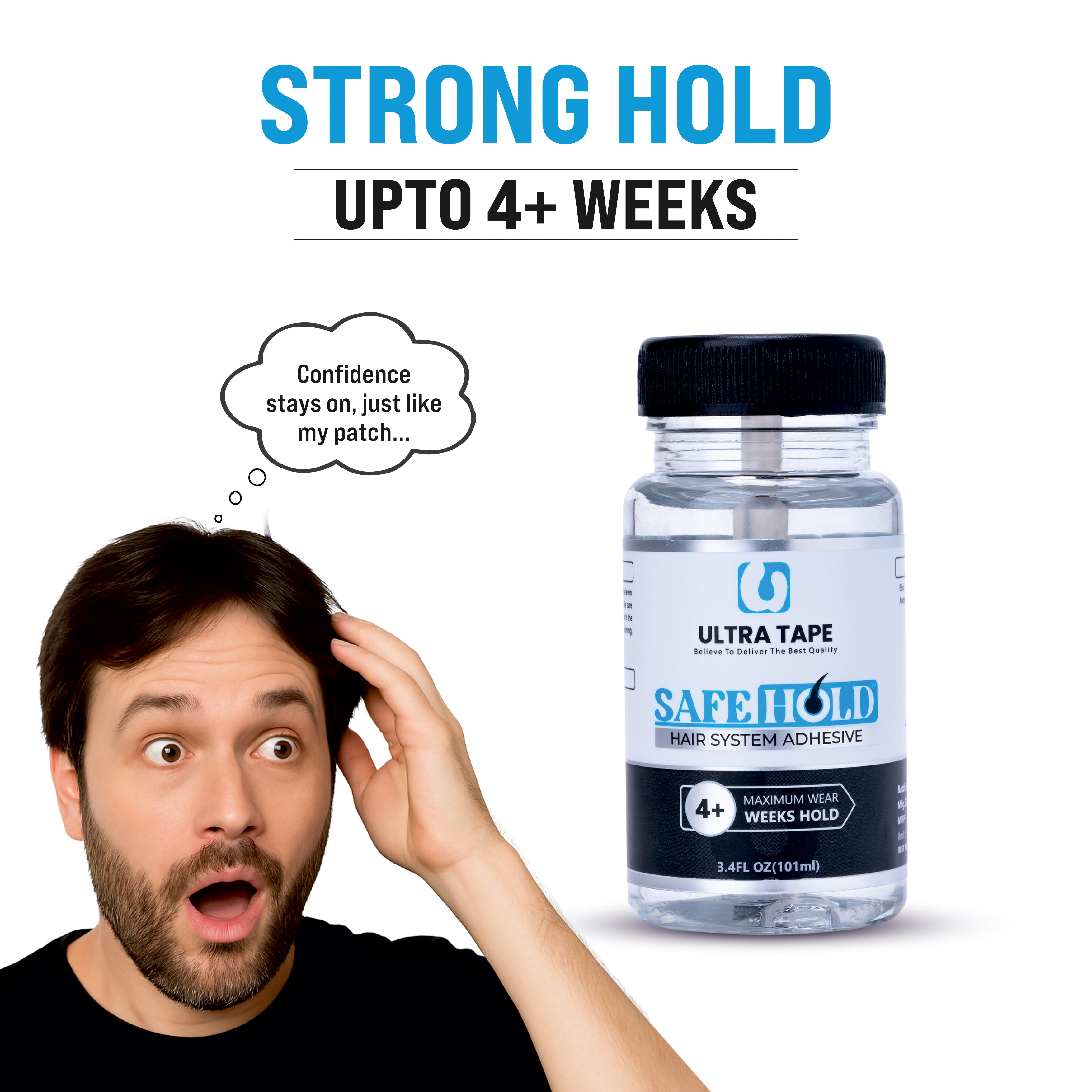 Safe Hold - 3.4 fl oz - 101 ml, Brush-On