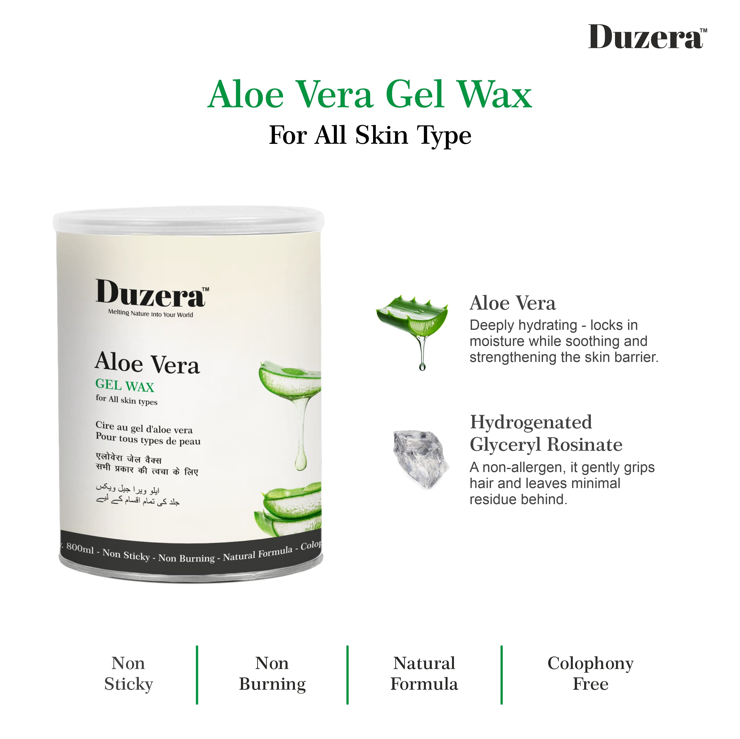Aloevera Gel Wax