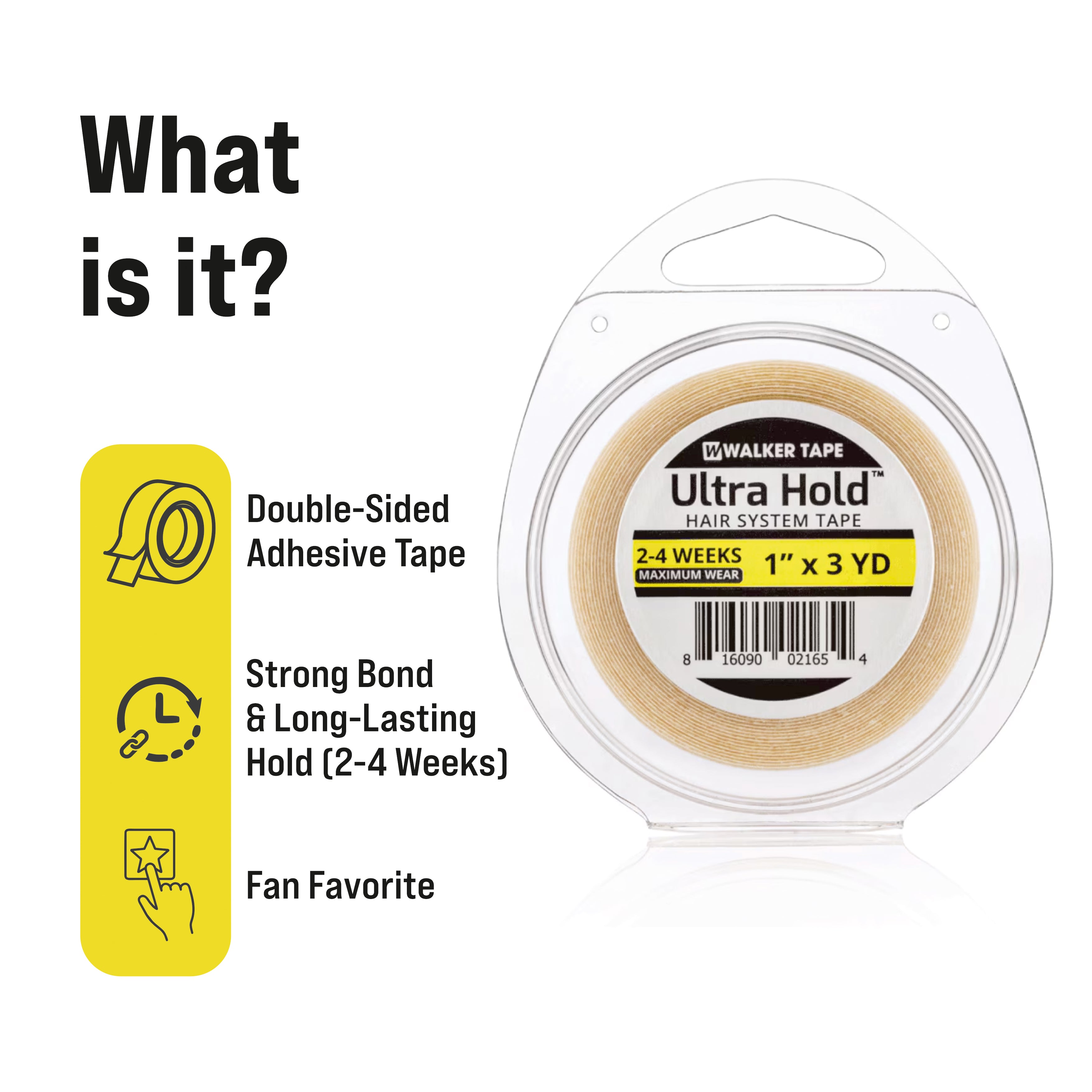 Ultra Hold Tape - 1" X 3 Yds, Roll