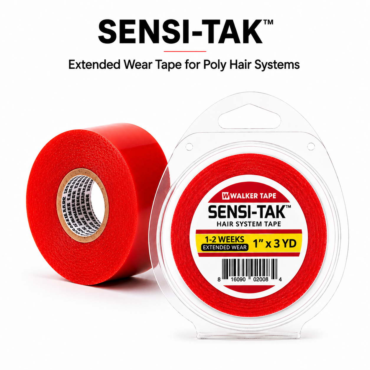 Sensi-Tak Tape - 1" X 3 Yds, Roll