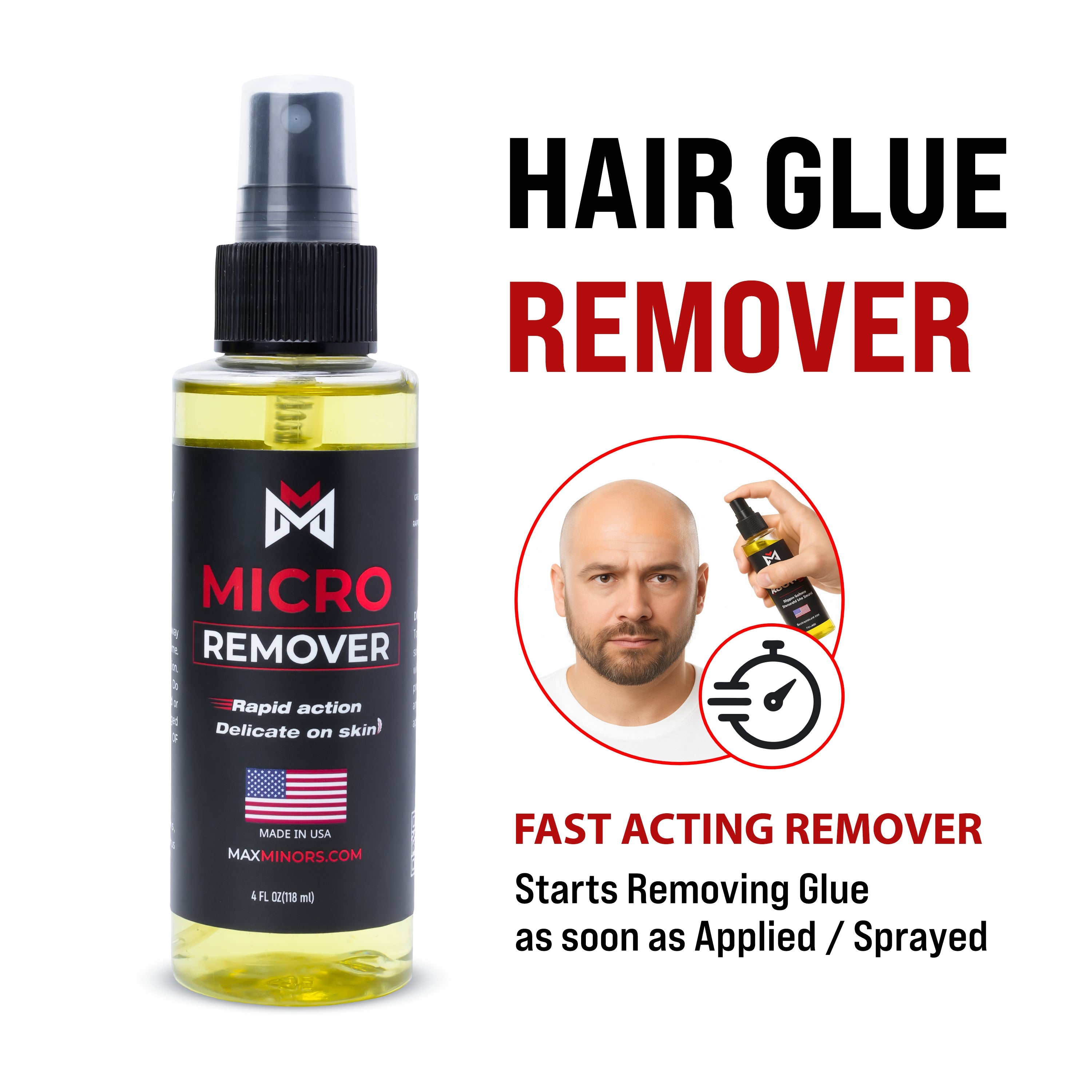 Micro Remover Solvent - 4 fl oz - 118 ml, Spray