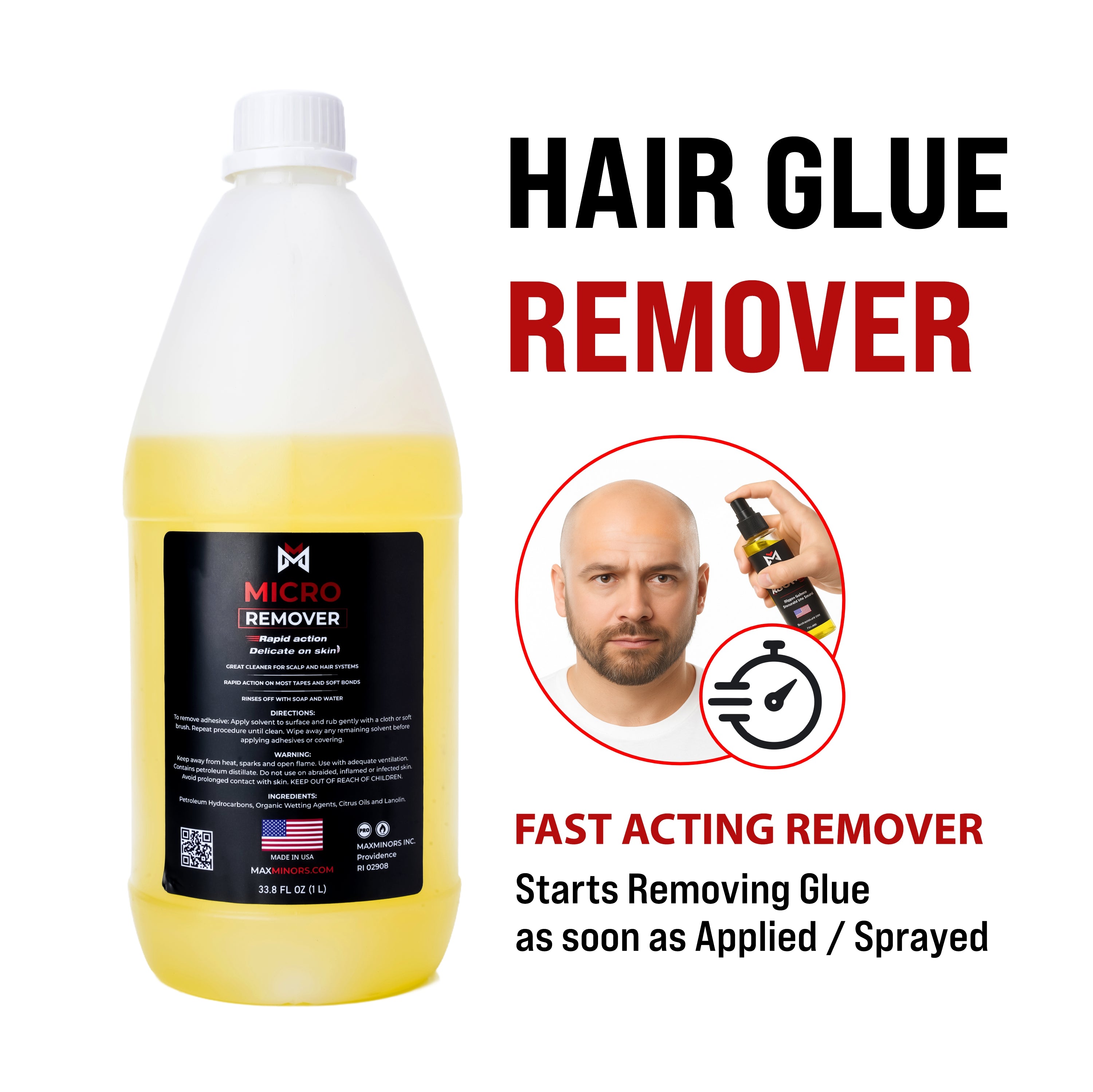 Micro Remover Solvent - 33.8 fl oz - 1 L, Bottle