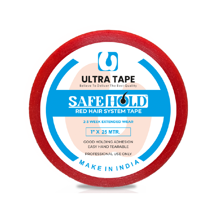 Safe Hold Red Tape - 1" X 25 Mtr, Roll